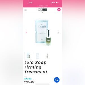 Lola Soap firming eye treatment